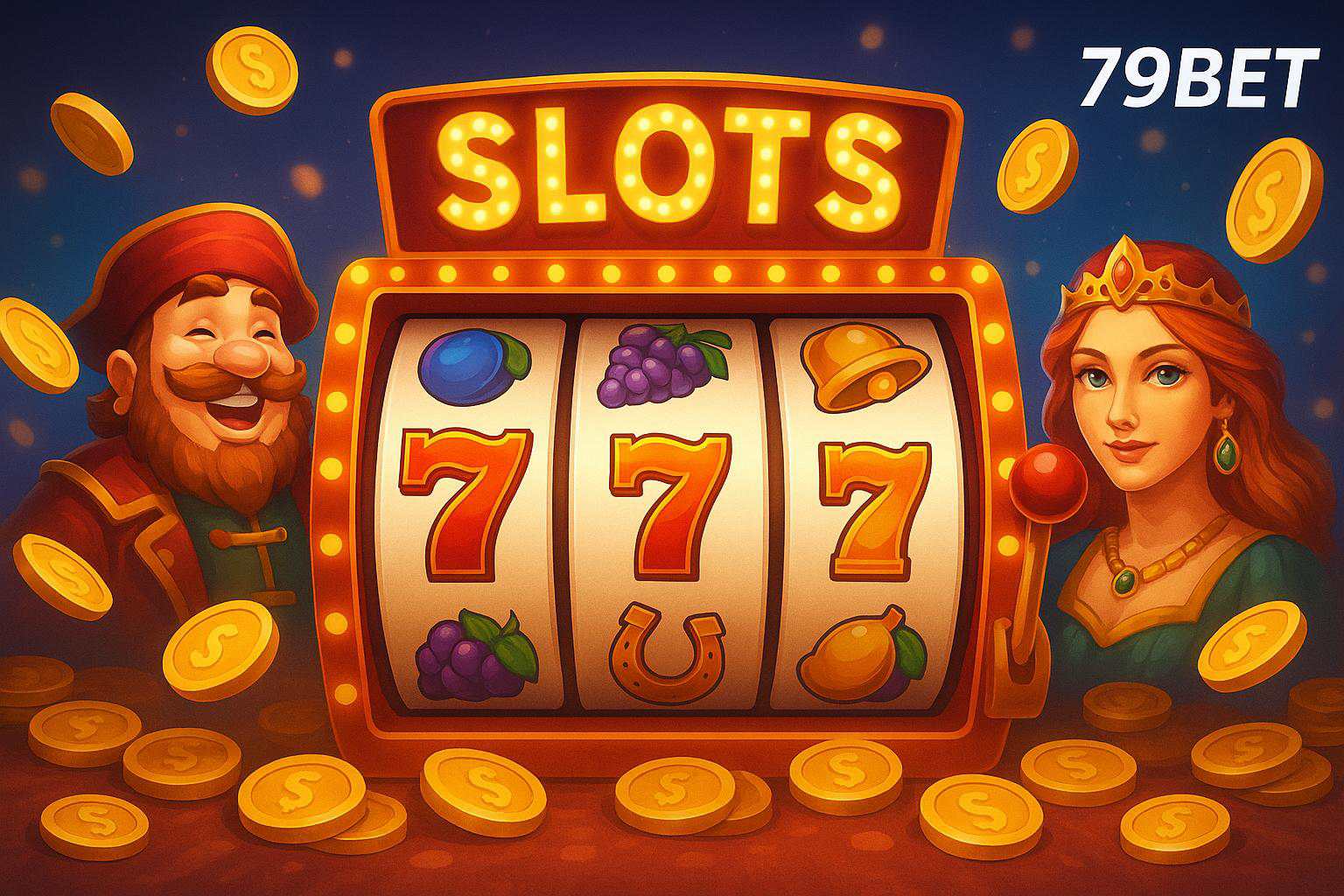 Explore o mundo das slot machines no 79BET Casino